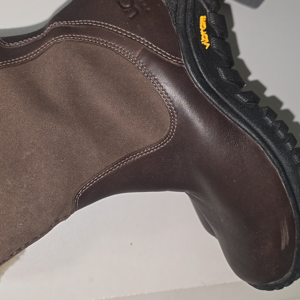 Ugg Gortex Dark Brown Shearling-Lined Winter Boots - image 3